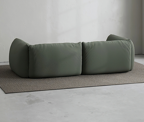 Illaria 2-Seater lazy sofa - Moss Green