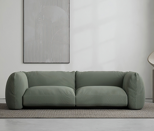 Illaria 2-Seater lazy sofa - Moss Green