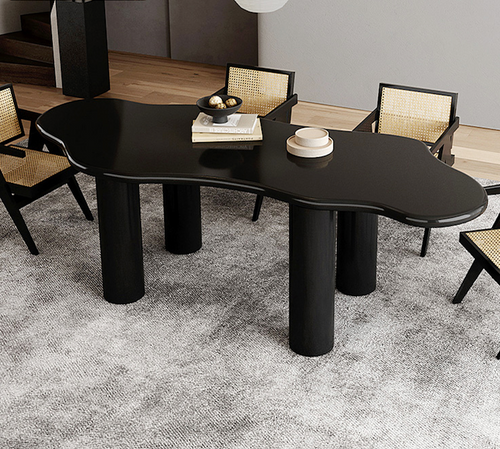 Octavia dining room Pebble shaped Dining table