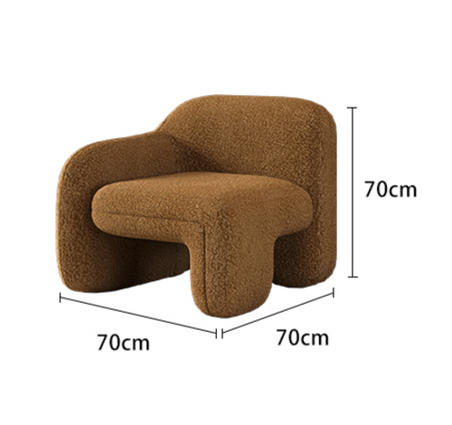 YASITE Modern Italian single sofa chair for living room- Single Chair