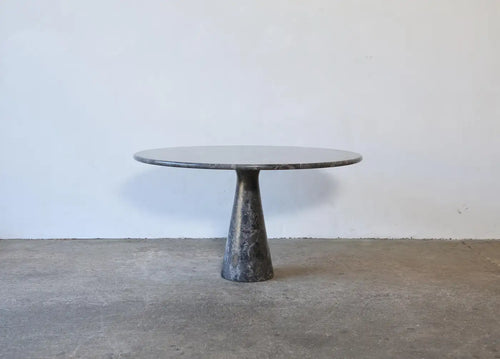 Angelo Mangiarotti Table in Carrara Marble