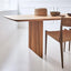 Solara Ash Wood Dining Table – Minimalist Modern Design