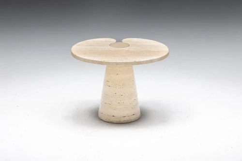 Travertine Side Tables by Angelo Mangiarotti, Italy