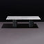 Doris White Carrara Marble Rectangular Dining Table