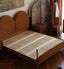 Cécile solid wood bed master bed frame