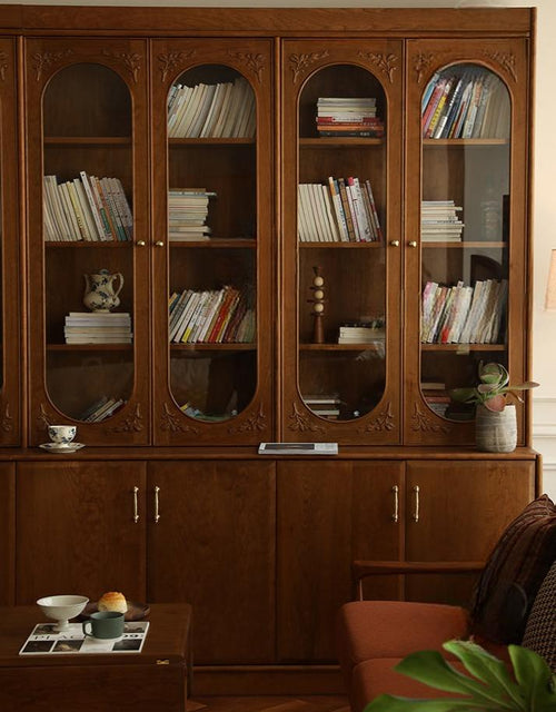 Brigitte customized retro French study bookcase