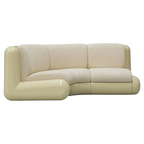 T4 Corner Sofa in Cream Soda by Holloway Li for Uma