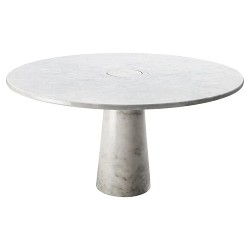 'Eros' Dining Table in Carrara Marble