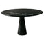 Vintage Black Marble Dining Table From Italy