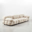 Adina 3-Seater Modular Boucle Sofa - Cream