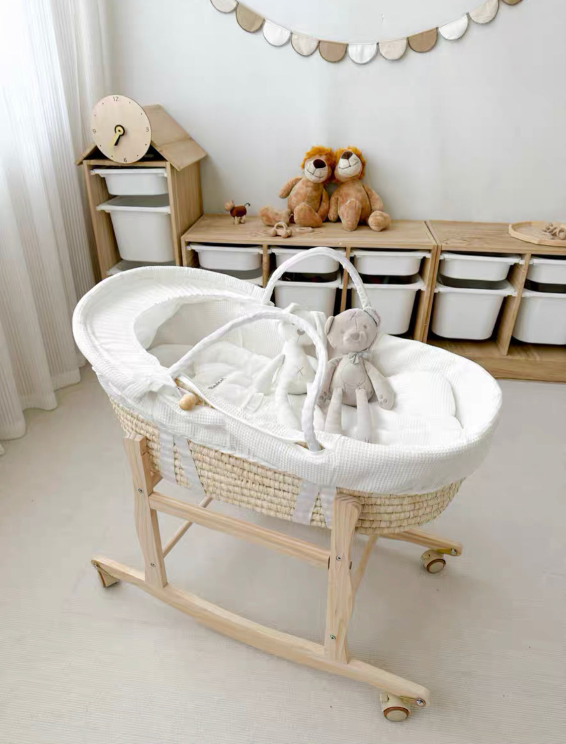 Basket cribs baby on sale