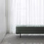 Alba Bouclé Storage Bench - Grey