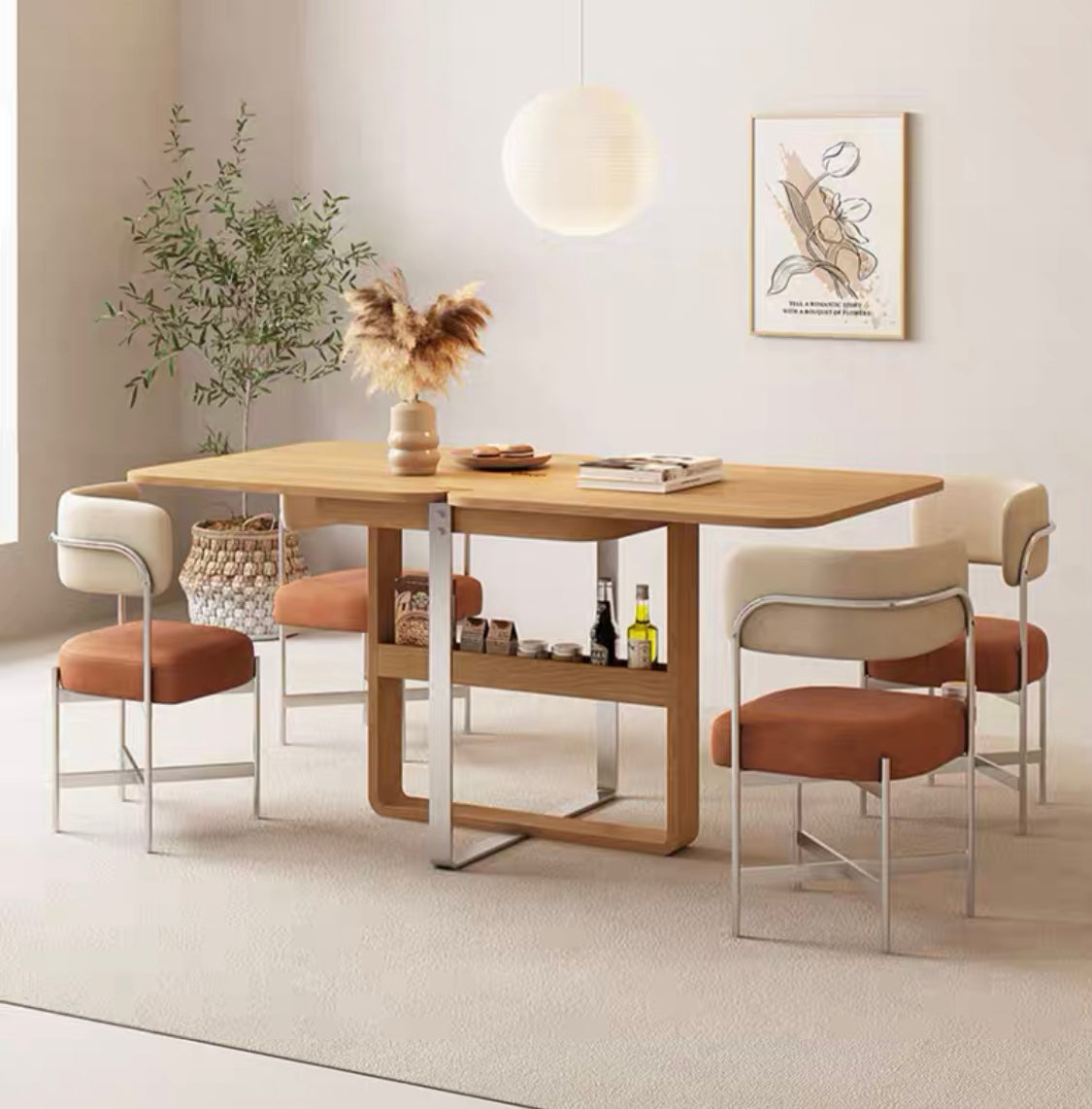 Folding discount dining sets