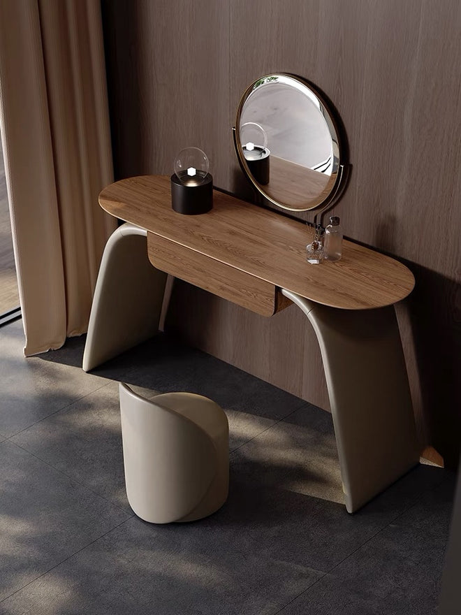 Maël master Italian minimalist solid wood dressing table
