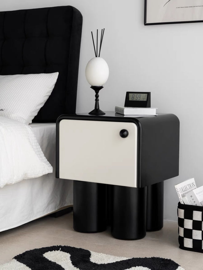 simple modern light luxury bedside table small storage locker bedroom bedside small cabinet