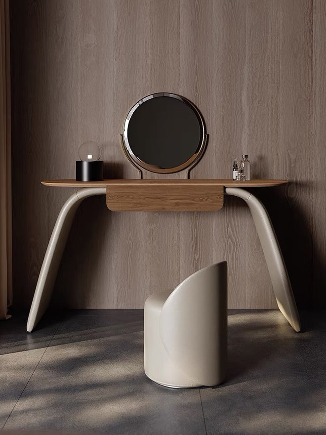 Maël master Italian minimalist solid wood dressing table