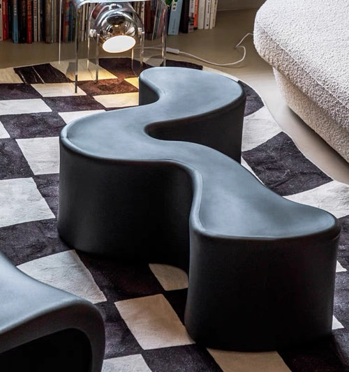 Mds Danish Classic Mediaeval Phantom Coffee table Alien Silent Wind Light Luxury Verner Panton Irregular Coffee table