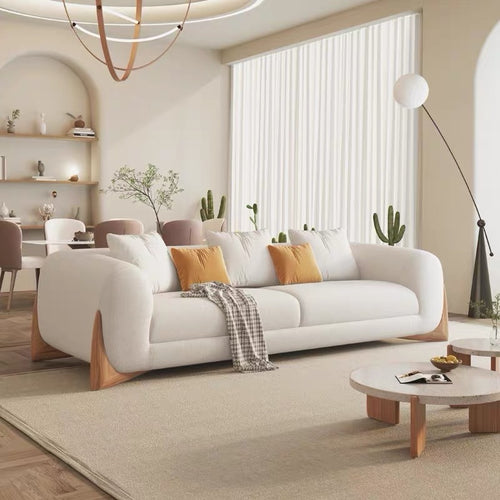 Ziva cashmere minimalist Sofa