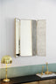 Bijou Retro Style Three panel Vanity Mirror