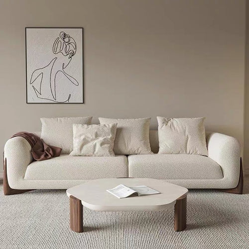 Ziva cashmere minimalist Sofa