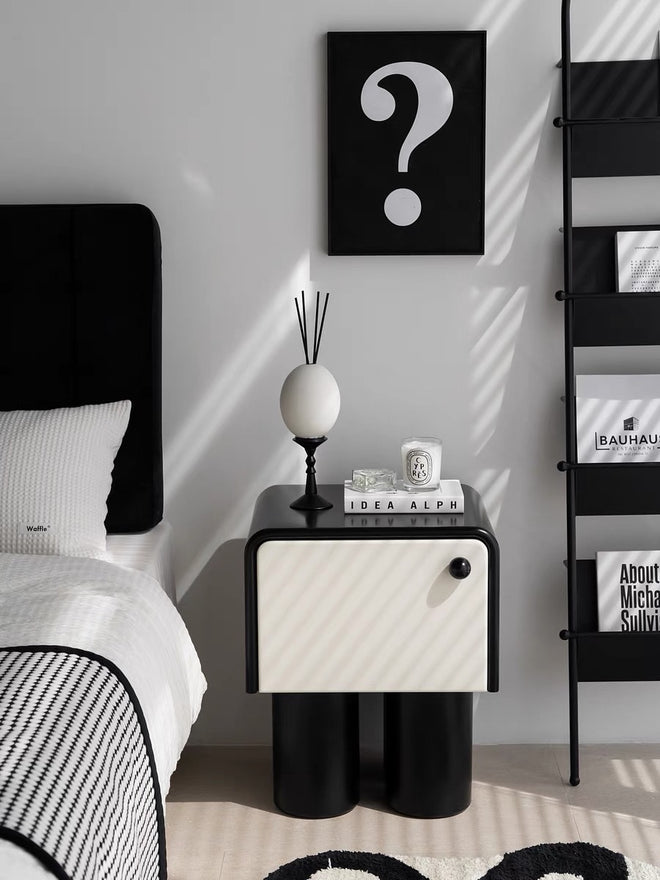simple modern light luxury bedside table small storage locker bedroom bedside small cabinet