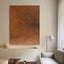 hand-painted oil painting "Time Warmth" Silent wind decorative painting living room abstract hanging painting porch