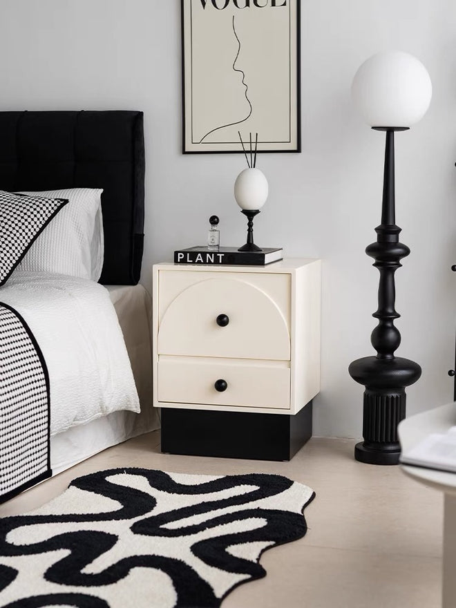 Sense Nordic light luxury bedside table household simple modern bedroom storage cabinet bedside small cabine