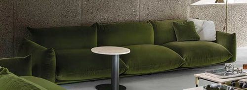 Oriana 3-Seater sofa - moss green