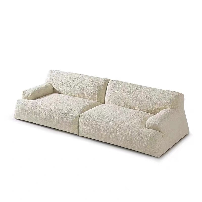 Nordic modern simple new small apartment three person fabric sofa