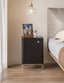 modern designer bedside table living room bedroom light luxury bedside cabinet multi-functional storage cabinet