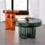 Ilaria Tempered Glass Round Side table