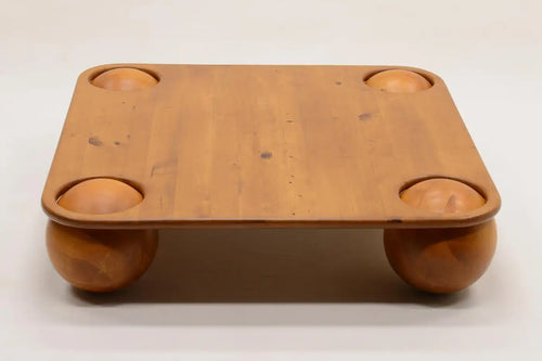 Large pine ball coffee table