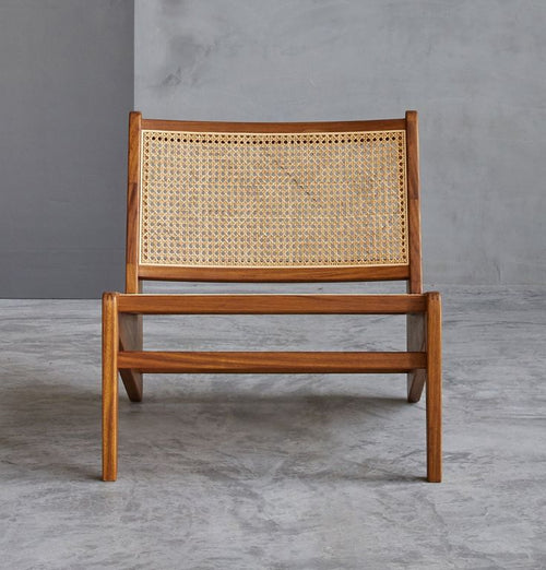 Kangaroo Low chair - Natural Wood