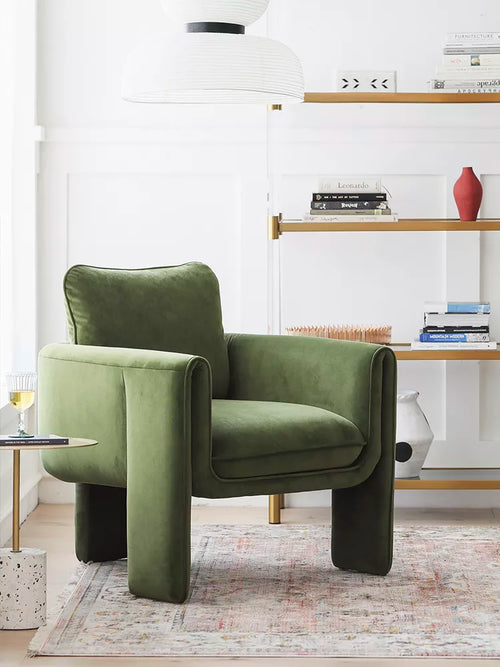 Kaiya Occasional Velvet Armchair