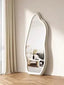 Miro Wave dressing mirror - Ivory White