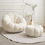 Pumpkin padded sofa chair