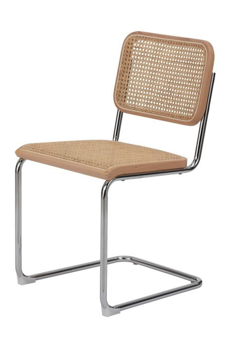 Cesca Rattan/Metal Dining Chair - Natural