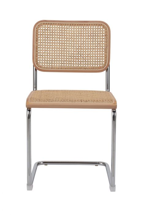 Cesca Rattan/Metal Dining Chair - Natural