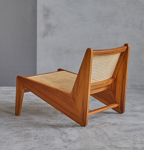 Kangaroo Low chair - Natural Wood