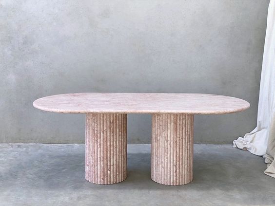 Tullio Natural Oval Dining Table