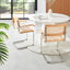 Cesca Rattan/metal Dining Arm Chair - Light Sand